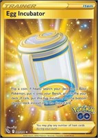 Egg Incubator 087/078 Secret Rare Pokemon GO Pokem