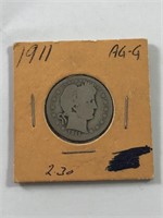 1911 U.S. Quarter Dollar
