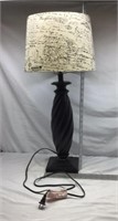 F11) VERY NICE LAMP WITH SHADE, MATCHES LOT 176