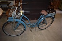 Vtg Elgin Bicycle w/ Basket, Coaster Brakes,