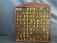 *Thimble Collection in Wood Case - Expensive Ones