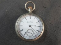 Henry Hoppes Sheboygan WI Pocket Watch - Works!
