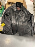 SZ XL AMERICAN CLASSICS LEATHER JACKET