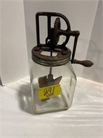 ANTIQUE DAZEY BUTTER CHURN