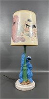 1970's Jim Henson Muppets Inc. Cookie Monster Lamp