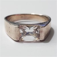 $120 Silver CZ Ring