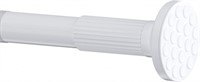 MOFAOTU Tension Curtain Rod, 46-88 inch, White