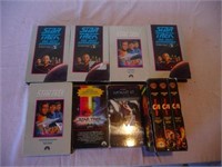 Star Trek and Sci-Fi collector VHS movies