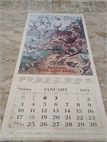 Remington calendar
Has tare reproduction