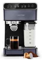 New- Chefman 6-in-1 Espresso Machine, Powerful
