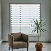 LUCKUP Zebra Blinds  28'W x 72'H White