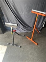 Adjustable sawhorse