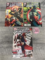 3 Captain America Comics 13,14 and 15