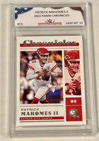 2022 Panini Chronicles #13 Patrick Mahomes Card