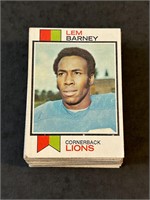 1973 Topps Football Lot of 46 EX to EX-MT+