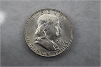 1960-D Franklin Half Dollar -90% Silver Bullion