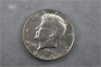 1964 Kennedy Half Dollar -90% Silver Bullion