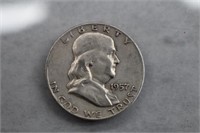 1957-D Franklin Half Dollar -90% Silver Bullion