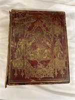 Antique family Bible dated 1855