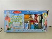 Melissa and Doug Deluxe Cleaning and Laundry Play
