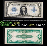 1923 $1 large size Blue Seal Silver Certificate Gr