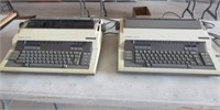 2 vintage Canon AP100 typewritters