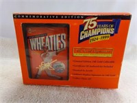 24K Gold Signature Mini Box Collectibles Wheaties