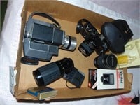 Various Cameras and Equipment