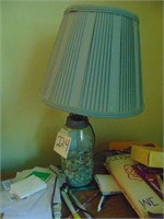 Blue Jar Lamp