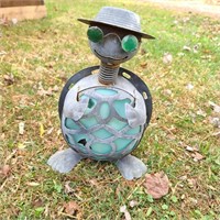 Bobble Head Solar Garden Turtle