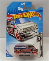 Custom 1977 Dodge Van Hot Wheels on Card