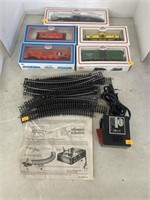 Model power trains HO scale trains and track