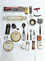 Assorted Lot Of Vintage Kitchen Decore