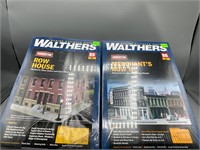 New Walthers HO Merchants Row Houses