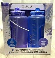 Zulu Half Gallon Water Bottles (pre Owned)