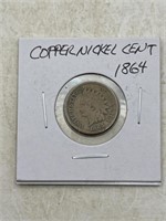 (YZ) 1864 Copper Nickel Indian Head Cent