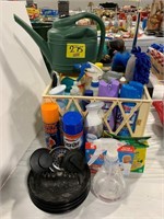 GROUP OF CLEANING SUPPLIES