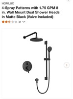 Dual Shower Heads (open Box, New)