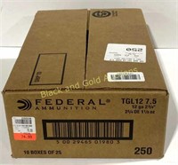 12 Gauge 2.75" Federal Ammo 250 Rounds