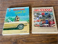 Pair of mustang car books