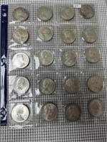 20 1966 SILVER DOLLARS