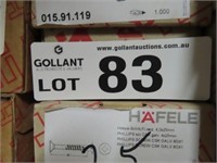 3 Boxes of Hafele 25mm Screws (1000 per Box)