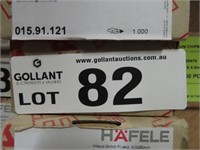 4 Boxes of Hafele 28mm Screws (1000 per Box)