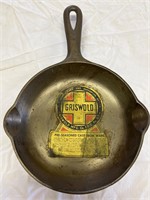 Griswold #3 skillet with label