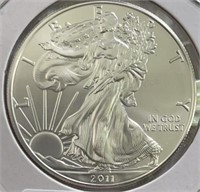 2011 American Eagle Silver GEM BU