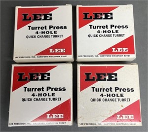 4 - Lee Turret Press 4 Hole Tool Heads