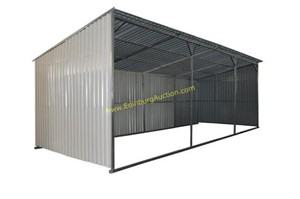 NEW  TMG-MS1220L Metal Shed livestock 12' X 20'