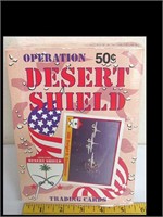 FACTORY SEALED BOX DESERT SHIELD CARDS