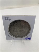 1886 Silver Dollar