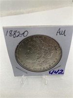 1882-O Silver Dollar AU